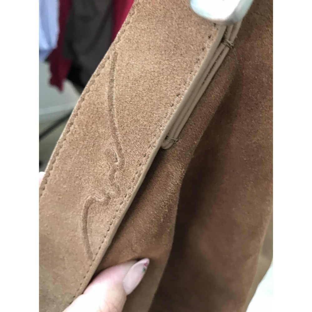 Free People We The Free Honor Hobo Bag cow Leather Saddle Brown - Picture 4 of 9